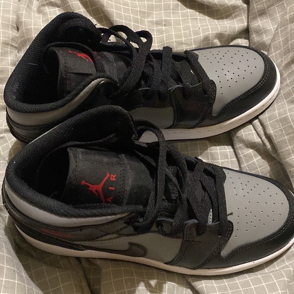 Air Jordan mid 1 shadow red - Picture 4 of 5